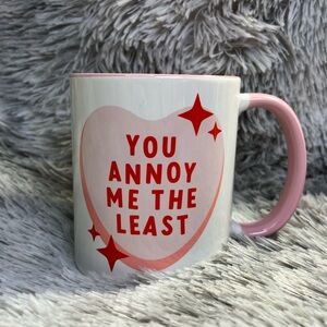 You Annoy Me the Least Mug – Funny Valentine’s Day Gift for Couples